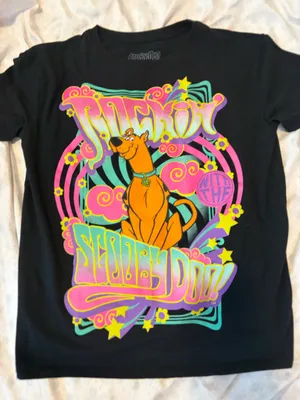 Rockin with Scooby doo tshirt Black thumbnail 4