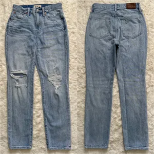 Madewell Jeans The Perfect Vintage in Calabria Wash: Ripped Edition 26 thumbnail 6