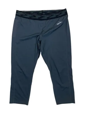Brooks Gray Compression Capri Running Leggings‎ XXL thumbnail 1