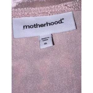 Motherhood Maternity Crushed Velvet Empire Waist Dress Lotus Pink‎ Boho XL New thumbnail 8