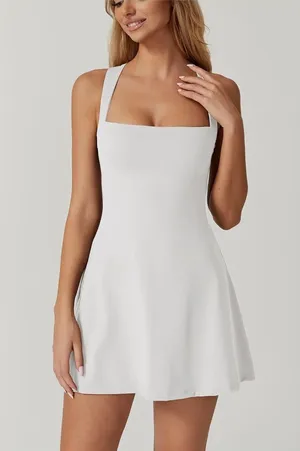 Athletic dress White Size M thumbnail 1