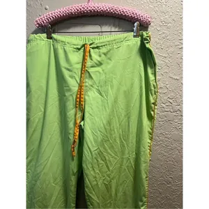 SB Scrubs Lucky Lime Green Scrub Pants Woman’s Size XL -FLAWED thumbnail 3