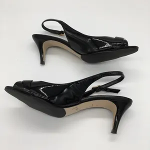 Cole Haan Grand OS Peep Toe Slingback Heel - Black - 8 thumbnail 9