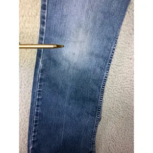Vtg American Eagle Flare Leg Jeans Women 10 Low Rise Stretch Distressed 30x30‎ thumbnail 8