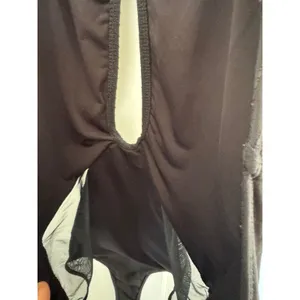 Beach Riot‎ Marisa black mesh detail one piece swimsuit size medium thumbnail 10