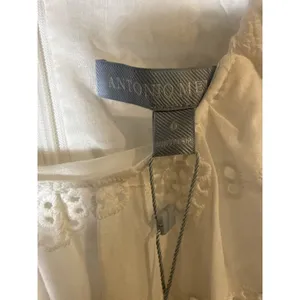 NWT Antonio Melani White Eyelet Midi Summer Dress in Size‎ 6. thumbnail 10