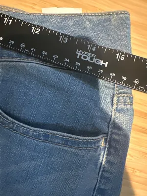Lee Riders by Lee 10P Y2K Bootcut Jeans Sequin Pocket Dark Wash Retro Denim Indi thumbnail 10