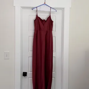 Sachin & Babi Rust‎ Cowl Neck Wedding Guest Dress Gown Size 12 thumbnail 2