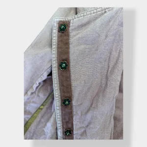 Free People Rosewood Linen Blend Moto Jacket‎ Size XS thumbnail 6