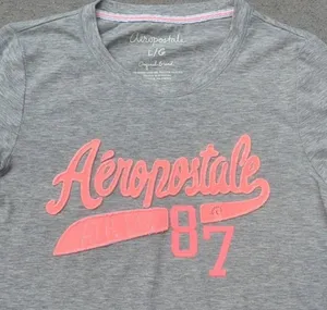NWT Aeropostale Y2K Short Sleeve Logo T-Shirt | Aeropostale Fitted T-Shirt thumbnail 2