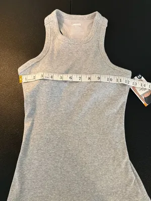 Avia Rib Tank with Shelf Bra Grey Size XS thumbnail 3