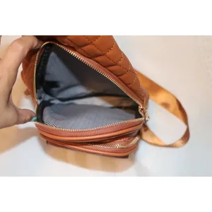 SG SUGU Emma Diamond Quilted Triple Compartment Crossbody Sling Bag thumbnail 7