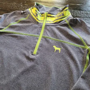 Pink Ultimate Active Pullover 1/4 Zip Womens Size M Size M thumbnail 2