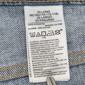 Banana Republic High-Rise Relaxed Bootcut Jeans Womens 33 Long Minimal Preppy‎ thumbnail 9