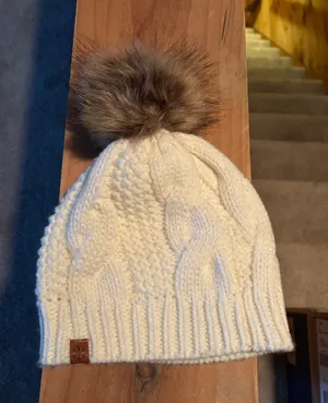 Puff Winter hat White thumbnail 1