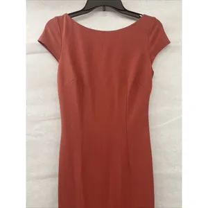 NEW Sz 4 BHLDN Katie May open back bow Madison Dress Gown Wedding dark pink thumbnail 6