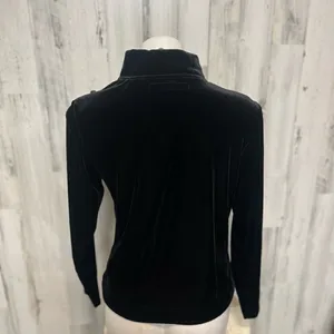 Black velvet sweater Black Size M thumbnail 4