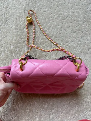 Pink Lily Pink Quilted Purse thumbnail 12
