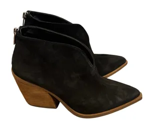 Vince Camuto Black Suede Ginsel Boots - size 8.5 thumbnail 1