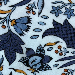 LOFT‎ Womens Blue White Floral Botanical Long Sleeve Blouse Keyhole Back Large thumbnail 2