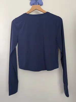 Lilly Pulitzer Small UPF 50+ Luxletic Emerie Active Tee Low Tide Navy thumbnail 7