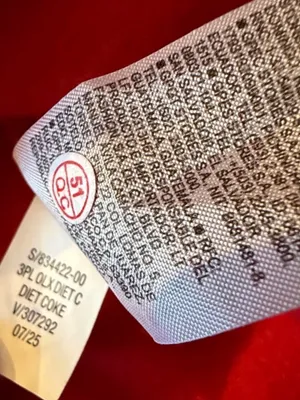 Old Navy Diet Coke Red Crewneck‎ Sweatshirt Medium thumbnail 6