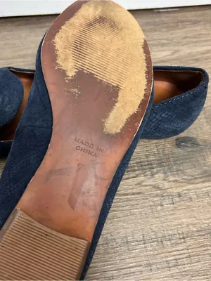 Madewell| Navy Suede Tassel Loafers Classic Slip-On sz 7 thumbnail 7