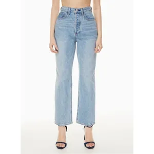 Aritzia Denim Forum The Joni High Rise Loose Straight Jeans Size 24 Gently Used thumbnail 3