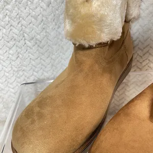 G by Guess Womens Tan Aussie Faux Fur Lined Round Toe Ankle Boot NWOT Size 7M‎ thumbnail 5