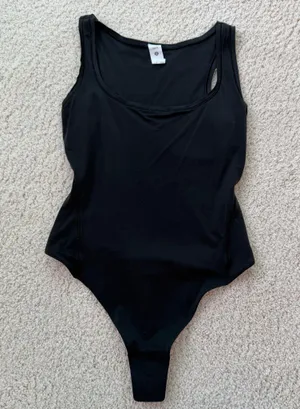 Lululemon black bodysuit tank thumbnail 1