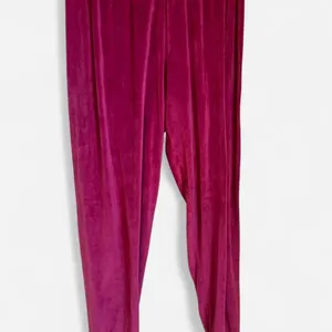 Juicy Couture Burgundy Velour Tracksuit Set Rhinestone Logo Size M thumbnail 4
