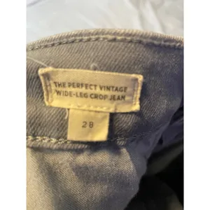 Madewell Gray Wide-Leg High-Rise Jeans / Size 28 thumbnail 3