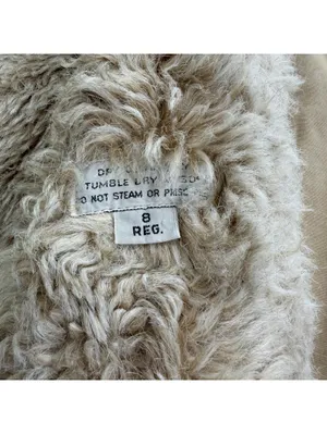 Vintage London Fog Full Length Faux Fur Lined Belted Trench Coat Womens 8 70s thumbnail 6