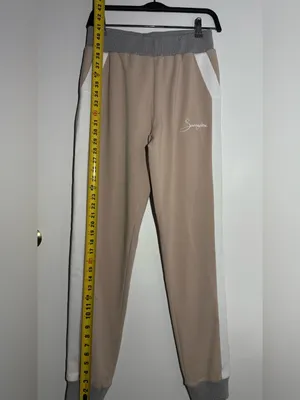 Beige & Cream Track Pants and Jacket Set Cotton thumbnail 3