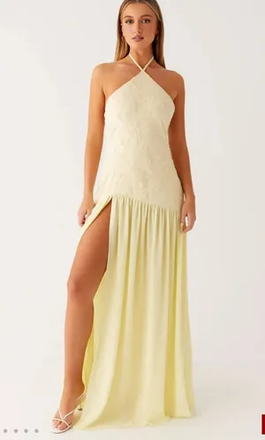 Yellow Peppermayo Maxi Dress thumbnail 1