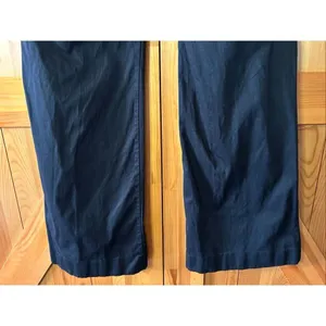 MNG Mango Women’s Wide Leg Black Trousers Size 8 (6172) thumbnail 6