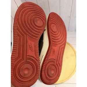 2006 Nike Air Force 1 MID XXV Brown & Red Players 314195-261 Size: 6.5 Y 8 Woman thumbnail 8