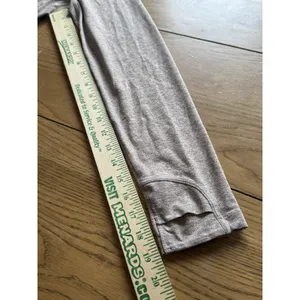 Athleta Tan Maeve Uptempo Hoodie Sweatshirt Women Size Small Athleisure Yoga thumbnail 9