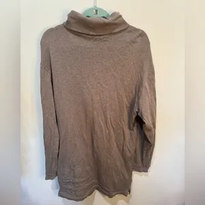 & Other Stories Taupe Turtleneck Women’s Cotton‎ Sweater Dress Sz S thumbnail 2