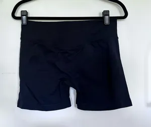 Black Butt Lifting Athletic Shorts Size XL thumbnail 1