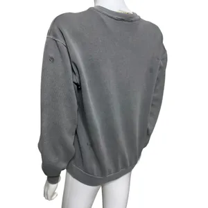 Vintage 90s Topico Bay Flying Panthers Airborne 407 Sweatshirt Gray Made in USA thumbnail 4