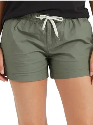 Vuori Ripstop Short Army Green Pockets Drawstring Cotton Hiking Outdoor Climb XL thumbnail 6