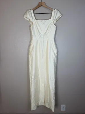 Maison Amory The Belmont Dress in Ivory Cream XXS NEW $369 Bride Bridal thumbnail 9