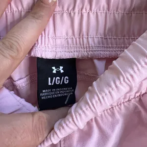 Under‎ Armour Light Pink Women's Athletic Shorts thumbnail 3