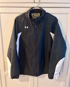 Under Armour Black Fleece Lined Jacket, XL thumbnail 1