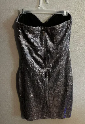 Silver Dress Size M thumbnail 2