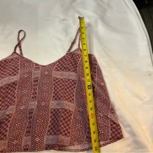 Abercrombie & Fitch Swing Top with Split Back Crop Top M Boho Festival Prints thumbnail 6