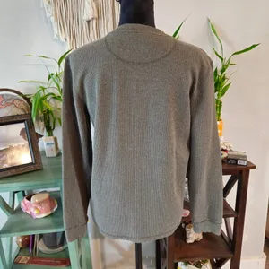 Members Mark Thermal Men’s Henley Size Small thumbnail 2