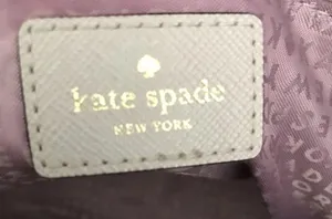 Kate Spade Silver and Gray Shimmery Tote thumbnail 10