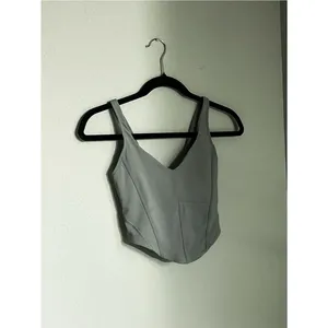 Lululemon Align Corset Tank Top Size 2 Grey Eucalyptus thumbnail 2